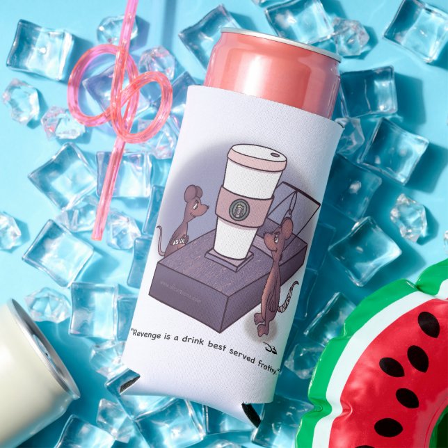 Enfriador De Latas Slim Frothy Refrigerador de bebidas (Verano in situ)