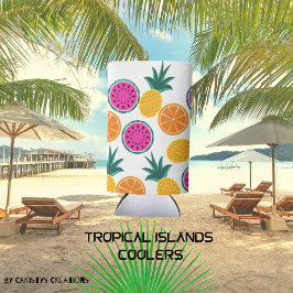Enfriador De Latas Slim Frutas tropicales