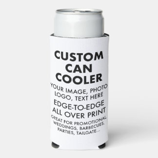 Enfriador De Latas Slim Funda personalizada para lata delgada en blanco