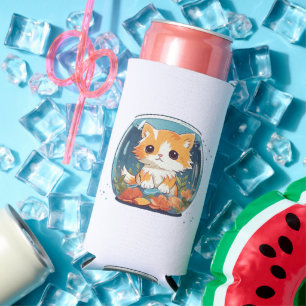 Enfriador De Latas Slim Gato Culpable