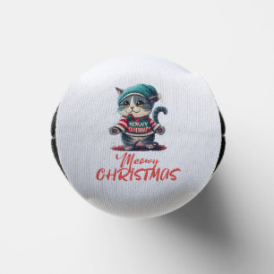 Enfriador De Latas Slim Gato de Navidad