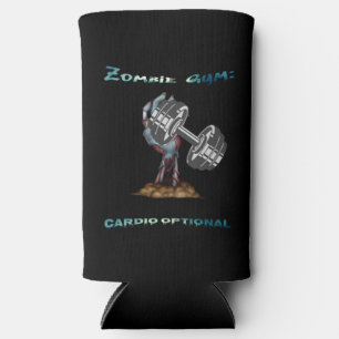 Enfriador De Latas Slim Gimnasio Zombie: Cardio Gimnasio Zombie opcional