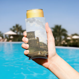 Enfriador De Latas Slim Giovanni Paolo Panini Vista del Coliseo