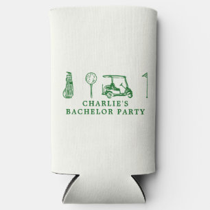 Enfriador De Latas Slim Golf Cocktail Tall