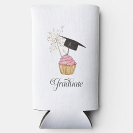 Enfriador De Latas Slim Graduación Rosa Graduada Graduada Graduada