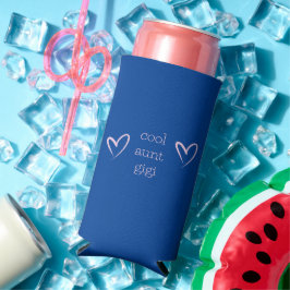 Enfriador De Latas Slim Guay Tía Mejor Tía Nueva Tía Personalizada