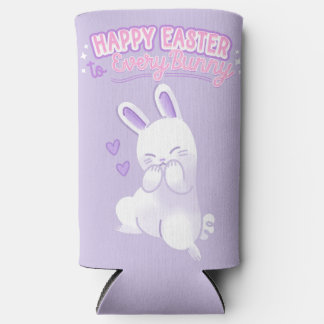 Enfriador De Latas Slim Happy Easter to Every Bunny
