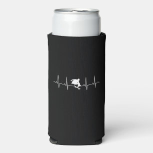 Enfriador De Latas Slim Heartbeat de Skateboard
