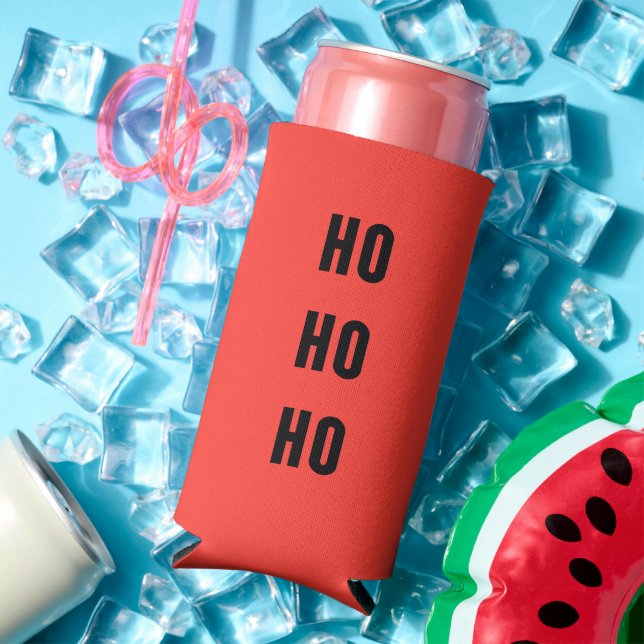 Enfriador De Latas Slim Ho Ho Ho (Verano in situ)