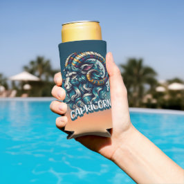 Enfriador De Latas Slim Horoscope Rótulo Astrológico Capricornio