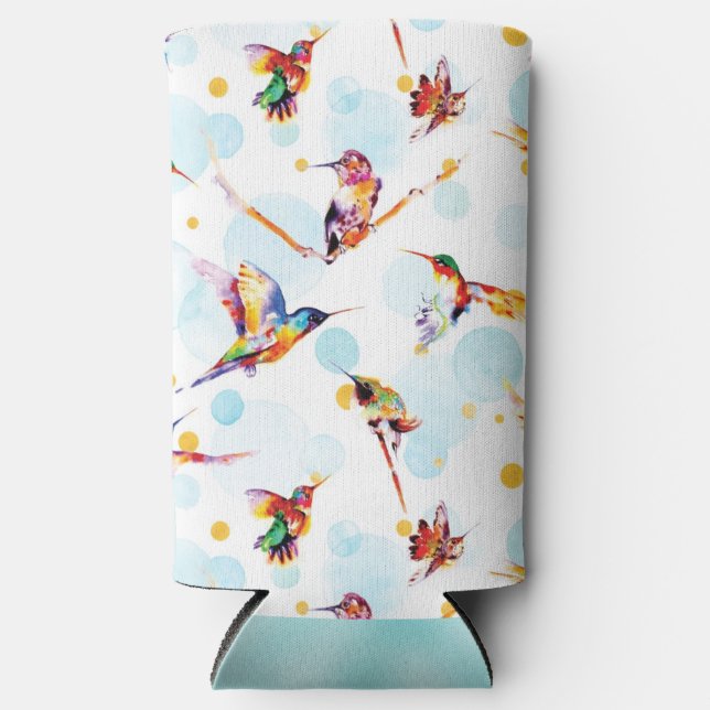 Enfriador De Latas Slim Hummingbird Delight (Anverso)