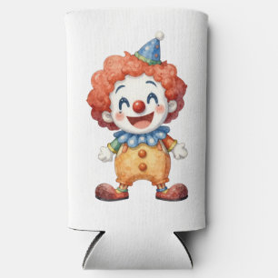 Enfriador De Latas Slim Humor de Circo de Payasos