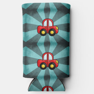 Enfriador De Latas Slim Ilustración de Coche Antiguo – Arte de Automóvil C