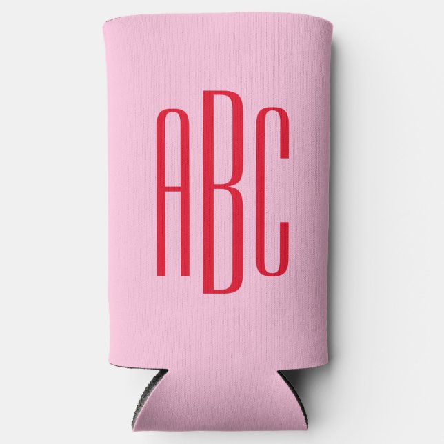 Enfriador De Latas Slim Iniciales (Anverso)