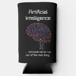 Enfriador De Latas Slim Inteligencia artificial vs cosas reales