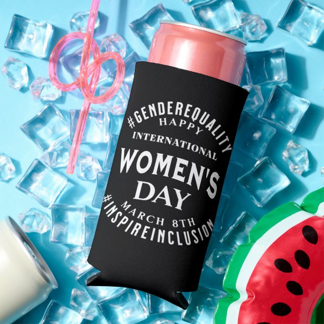 Enfriador De Latas Slim International Women's Day | March 8th Equality (Verano in situ)