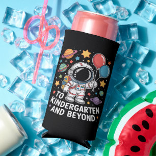 Enfriador De Latas Slim Jardín de Infancia Y Más Allá Astronauta Espacio