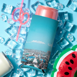 Enfriador De Latas Slim Jersey Shore Beach