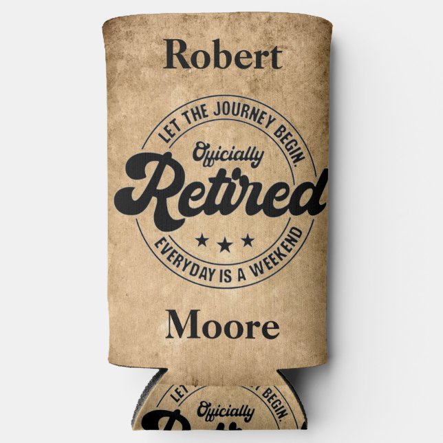 Enfriador De Latas Slim Jubilación (Anverso)