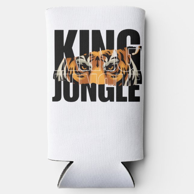 Enfriador De Latas Slim King of the Jungle (Anverso)