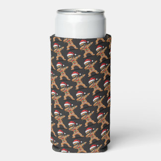 Enfriador De Latas Slim Koozie de Navidad