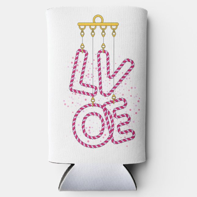 ENFRIADOR DE LATAS SLIM L O V E (Anverso)