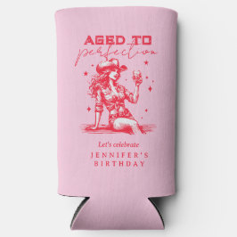 Enfriador De Latas Slim La gallina de la vaca silvestre de edad avanzada p