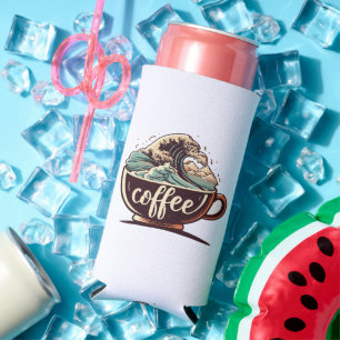 Enfriador De Latas Slim La Gran Ola De Café