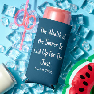 Enfriador De Latas Slim La riqueza de los pecadores se prepara para los ju