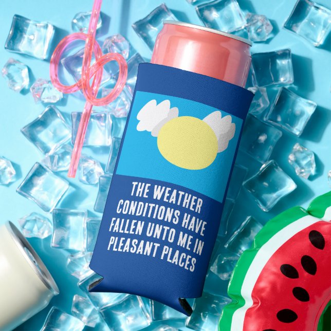 Enfriador De Latas Slim Las Condiciones Meteorológicas Se Han Caído En Mí  (Verano in situ)