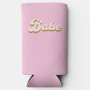 Enfriador De Latas Slim Lata de fiesta de soltera retro boho rústica para 