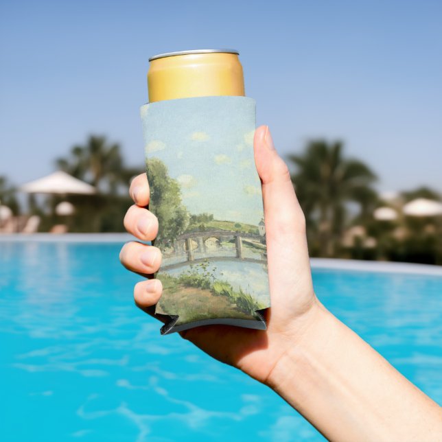 Enfriador De Latas Slim Le Pont Du Chemin De Fer Camille Pissarro (Piscina in situ)