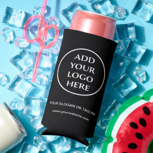 Enfriador De Latas Slim Logotipo sencillo Empresa Empresa profesional