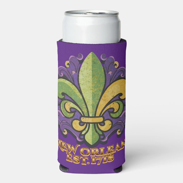 Enfriador De Latas Slim Los amantes de Mardi Gras Selzars (Subido por el creador)