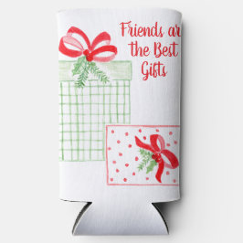 Enfriador De Latas Slim Los amigos de las fiestas acuáticas son los mejore