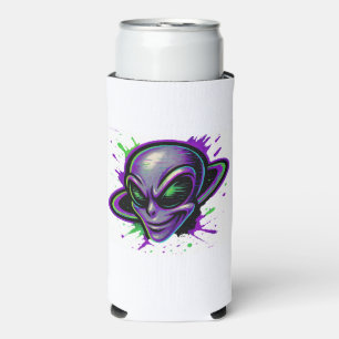 Enfriador De Latas Slim Maligno Alien