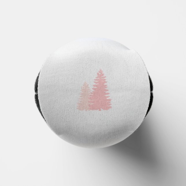 Enfriador De Latas Slim Malvado Bien Maine - Pines Rosa - Seltzer Coozie (Abajo)