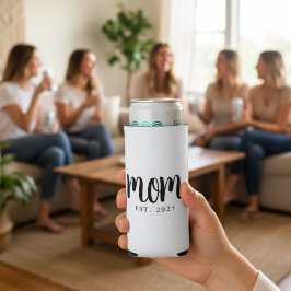 Enfriador De Latas Slim Mamá mínima estableció regalo nueva mamá