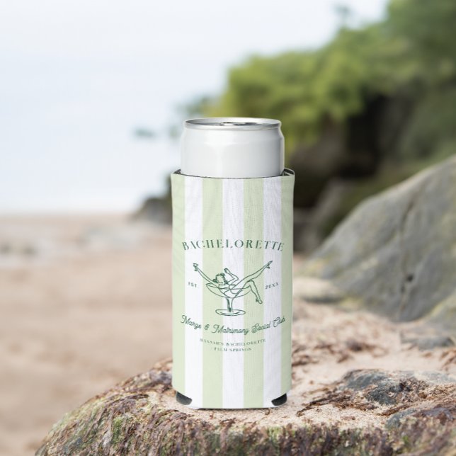 Enfriador De Latas Slim Margarita Social Club | Bachelorette (Subido por el creador)