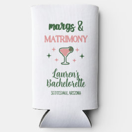 Enfriador De Latas Slim Margs & Matrimony - la novia