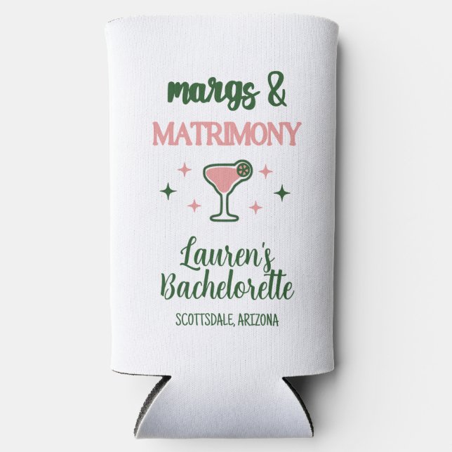 Enfriador De Latas Slim Margs & Matrimony - the bride (Anverso)