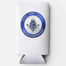 Enfriador De Latas Slim Masonic Cooler