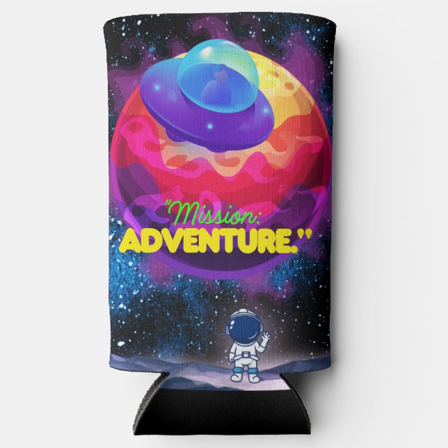 ENFRIADOR DE LATAS SLIM MISIÓN Y AVENTURA (Anverso)