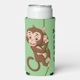 Enfriador De Latas Slim Mono en un Refrigerador de bebidas de Seltzer de D