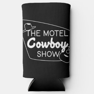 Enfriador De Latas Slim Motel Cowboy Show Refrigerador de bebidas
