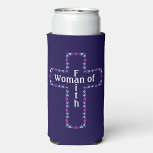 Enfriador De Latas Slim Mujer de fe