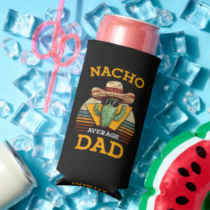 Enfriador De Latas Slim Nacho Padre Divertido
