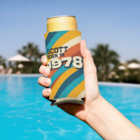 Nacido en 1978 Refrigerador de bebidas personaliza