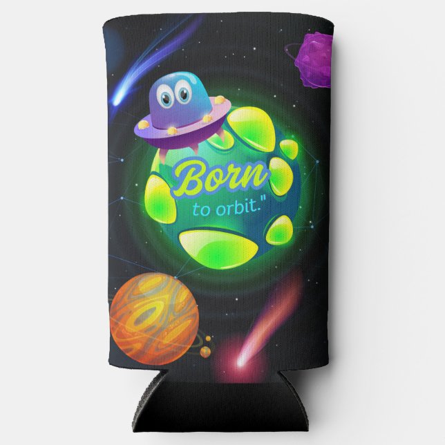 Enfriador De Latas Slim Nacido en órbita (Anverso)