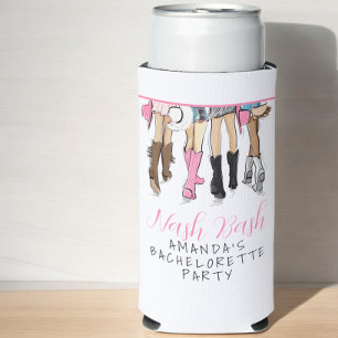 Enfriador De Latas Slim Nash Bash Nashville Bachelorette Fashion Personali